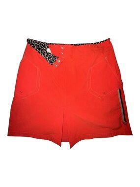 Tail Tech Tennis Golf Skort Red Women's  Sz 8 Athletic Sporty Performance‎